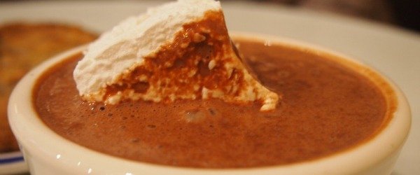 City Bakery's famous hot chocolate