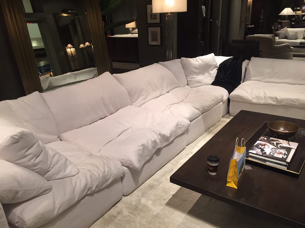 Most Comfy Couch In The Whole Wide World Too Bad It Was 10 G S Photo Of Restoration Hardware Costa Mesa Ca United States Most Comfy Couch