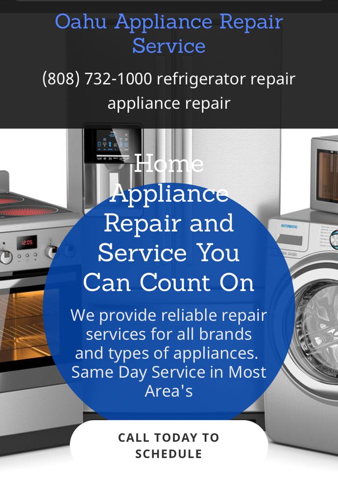 Oahu Appliance Repair Service The Best 19 Reviews Appliances Oahu Appliance Repair Service The Best 19 Reviews Appliances 620 Mccully St Honolulu Hi Phone Number Yelp