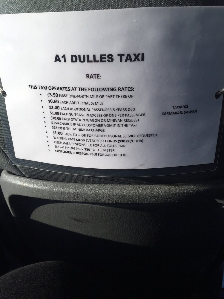 A1 Dulles Taxi