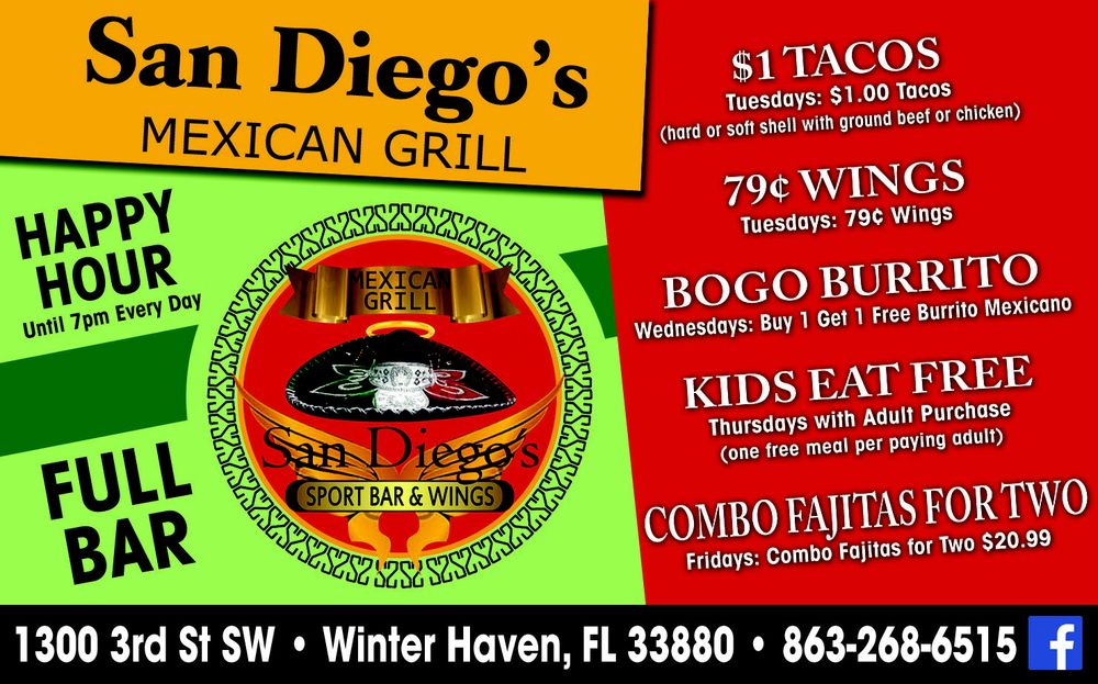 San Diego’s Mexican Grill 13 Photos & 18 Reviews Mexican 1300 3rd