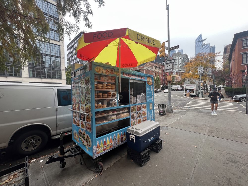 Food Truck at Corner of 21st St and 10th Ave, New York Roadtrippers