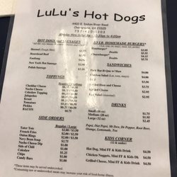 Lulu’s Hot Dogs - 15 Reviews - Hot Dogs - 4402 Indian River Rd ...