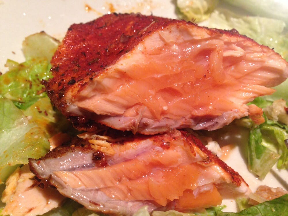 How do you know when salmon is fully cooked?