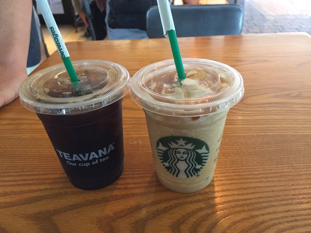 Iced Black Coffee For Babe And Caramel Frappuccino Me Iced Black Coffee For Babe And Caramel Frappuccino Me