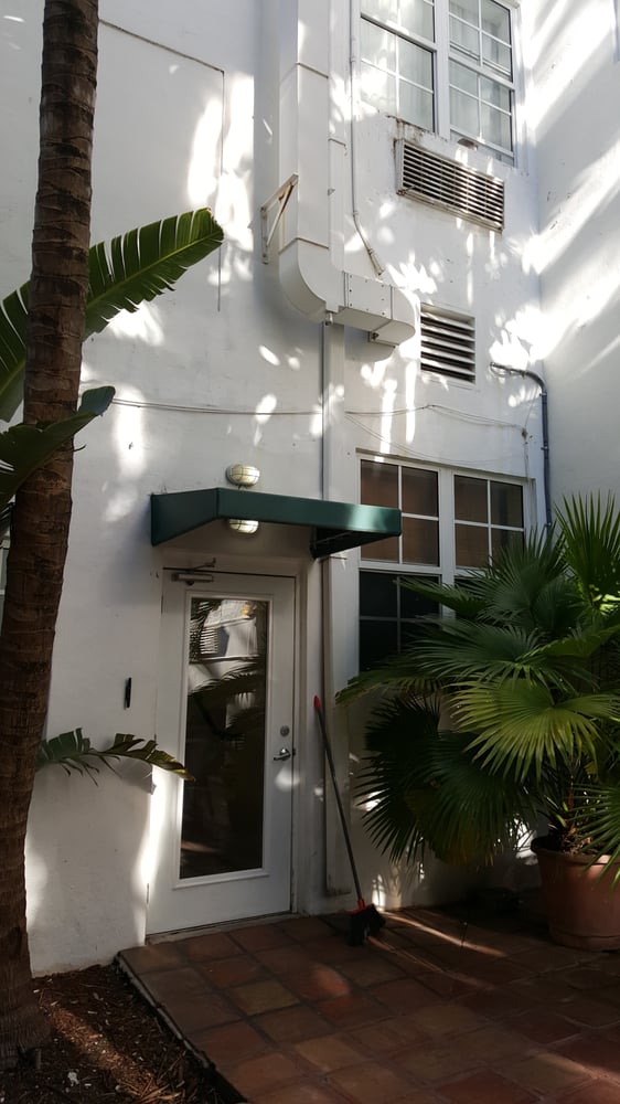 Back Patio Entrance Of The President Hotel Unfortunately Nothing Photo Of President Hotel South Beach Miami Fl United States Back