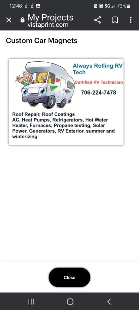 image of business Always Rolling RV Tech