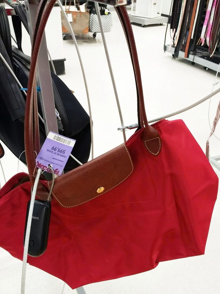 Tjmaxx Longchamp Large Le Pliage 9999 Long Handle
