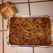 Photo of Americana Pizza & Taqueria - San Pablo, CA, United States. Spaghetti Marinara w/ Bread & Butter - $9