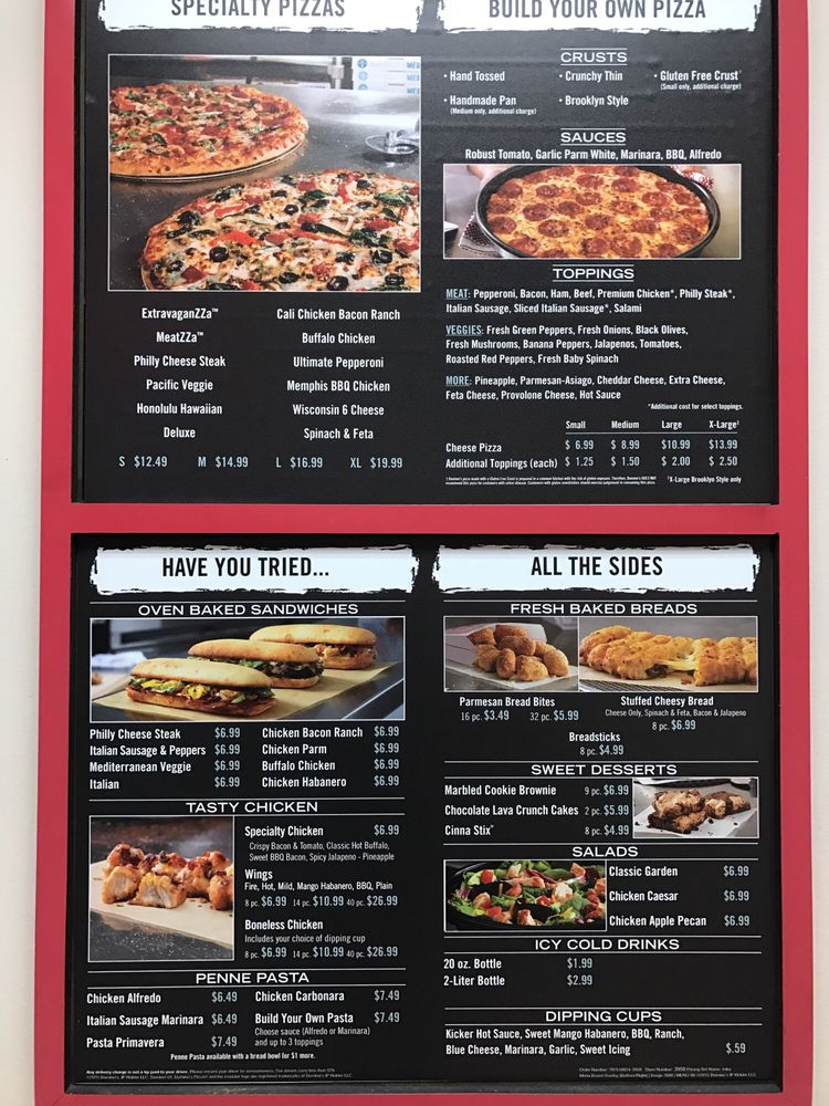 Domino’s Pizza 13 Reviews Pizza 36 Franklin Ave, Nutley, NJ