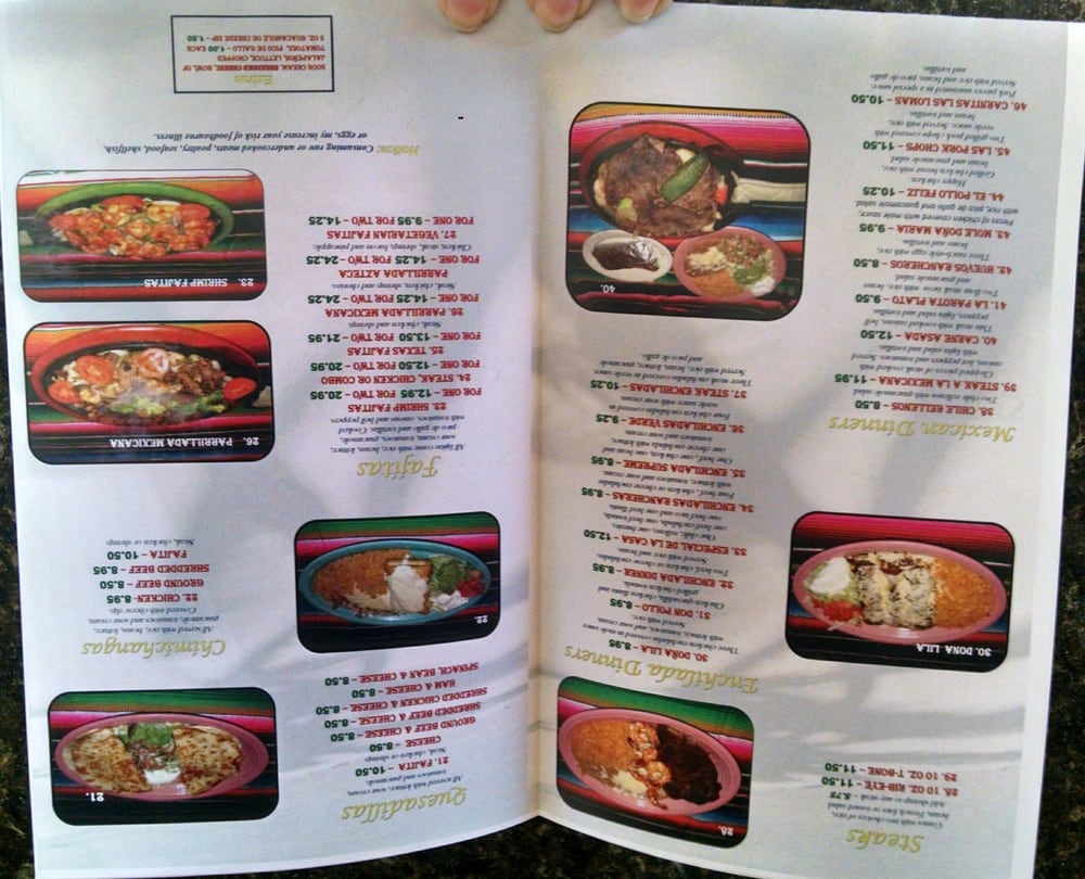 Online Menu of Acapulcos Mexican Restaurant Restaurant, Phenix City