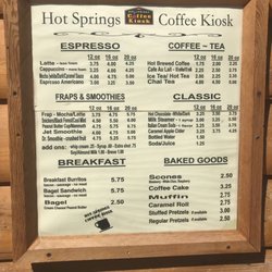 Hot Springs Sd 2018 Yelp Hot Spring S Coffee Kiosk