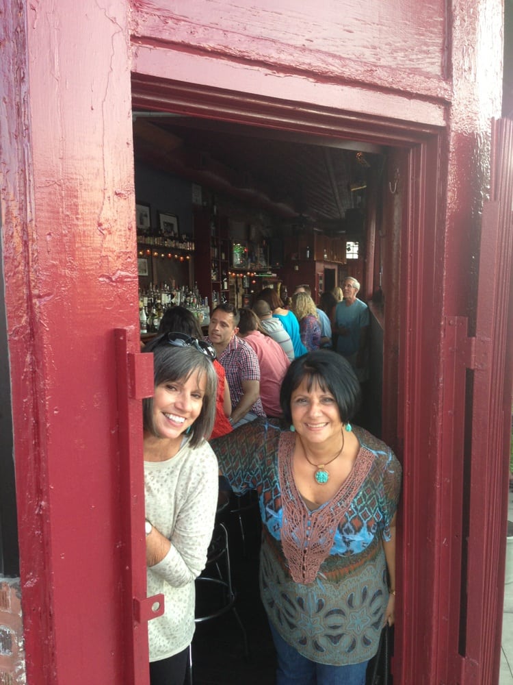 Matchbox bar. Only enough room for a line at the bar. Yelp