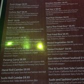 Eav thai and sushi