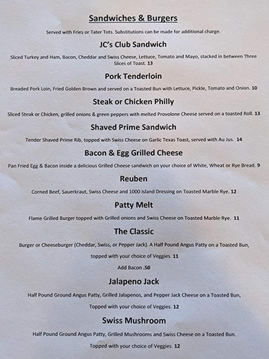 JC's Clubhouse Grill