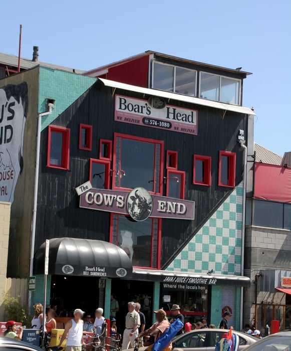 Across the street from their location Yelp