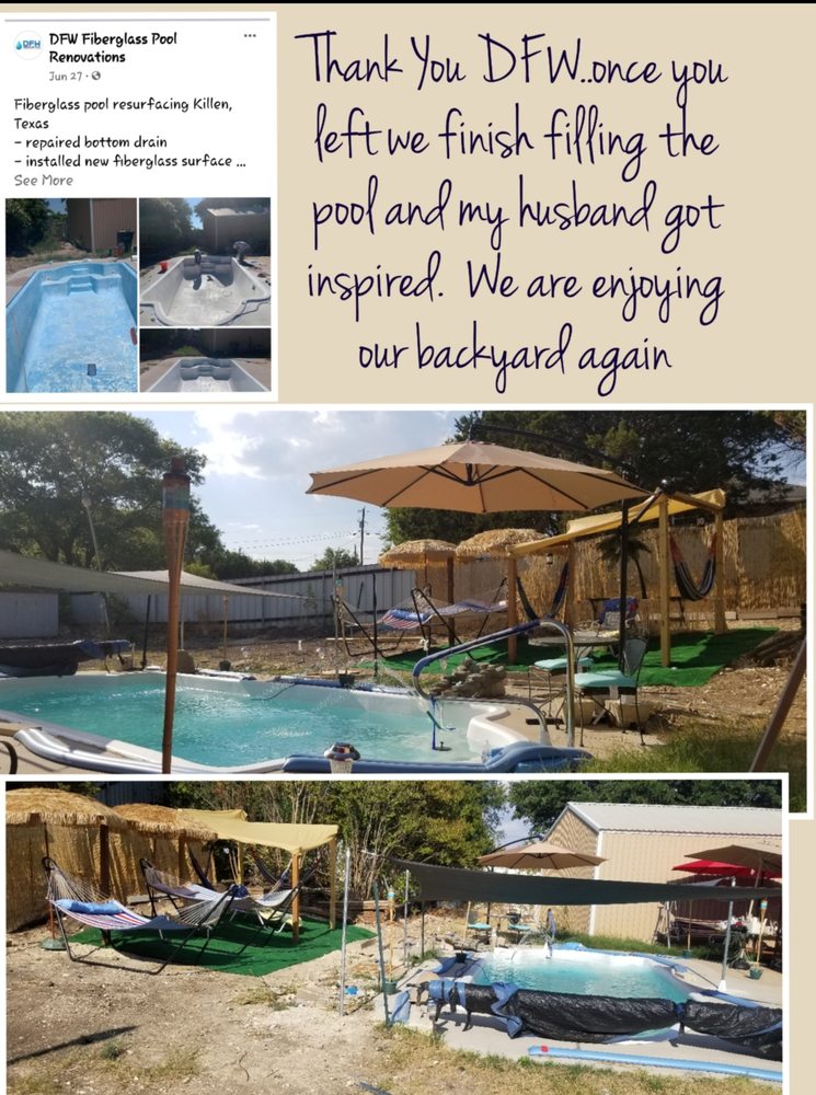 DFW Fiberglass Pool Renovations