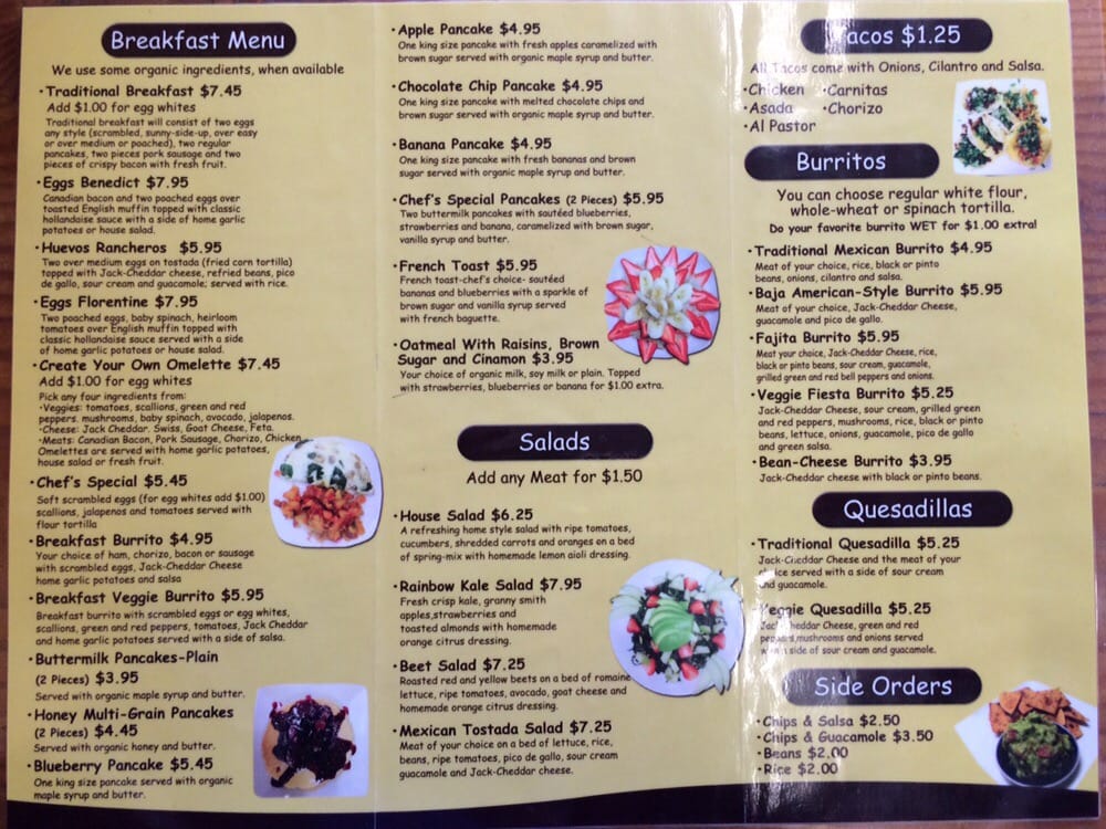 Cafe Vidal Glendale Ca Menu Cafe Vidal Glendale Ca Menu