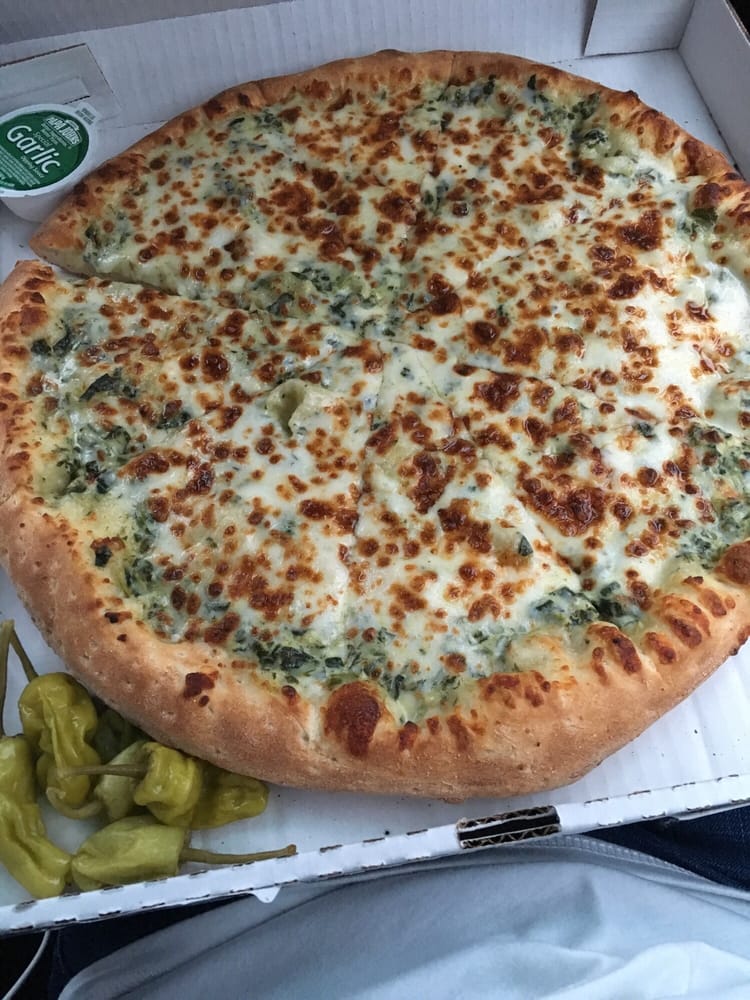 spinach pizza papa johns