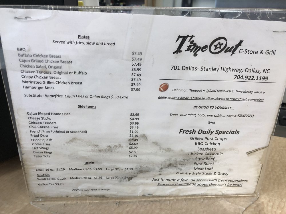 Timeout Store & Grill