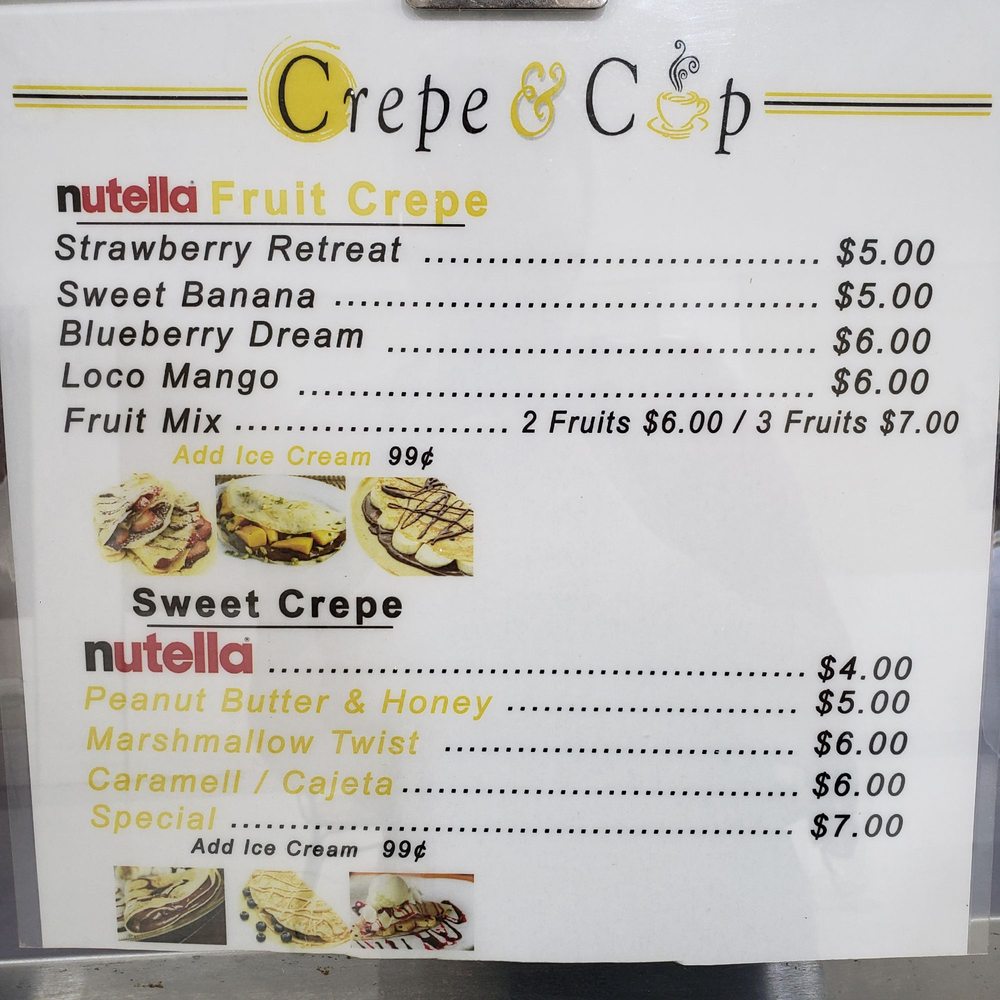 Crepe & Cup
