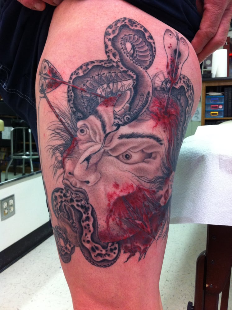 ink by the amazing brian wahl at frisco tattoo my dream of my two ink by the amazing brian wahl at frisco tattoo my dream of my two