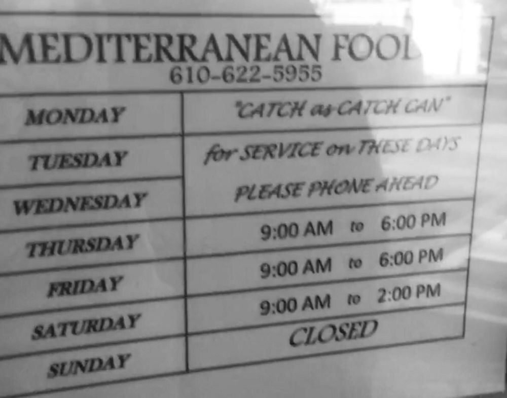 Mediterranean Foods
