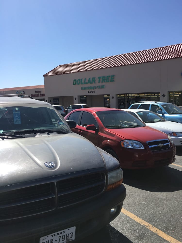 Dollar Tree Discount Store 6007 N Mesa St, El Paso, TX Phone
