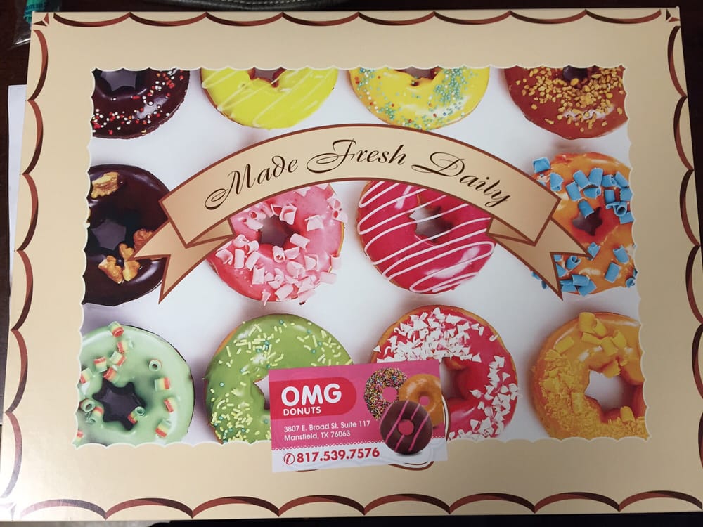 OMG Donuts Donuts 3807 E Broad St, Mansfield, TX Phone Number Yelp