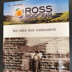 Ross Roofing 742 Neeson Rd Marina Ca Phone Number Yelp Photo Of Ross Roofing Marina Ca United States Nicest Professional Service Staff