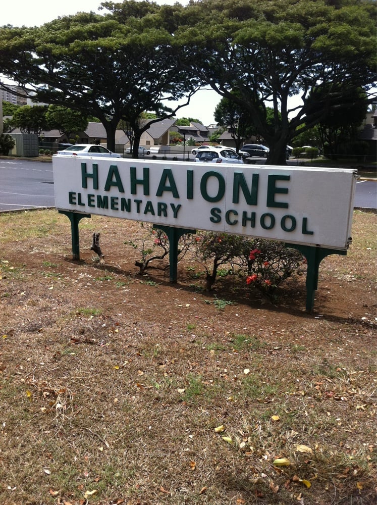 Hahaione Elementary School Elementary Schools 595 Pepeekeo St