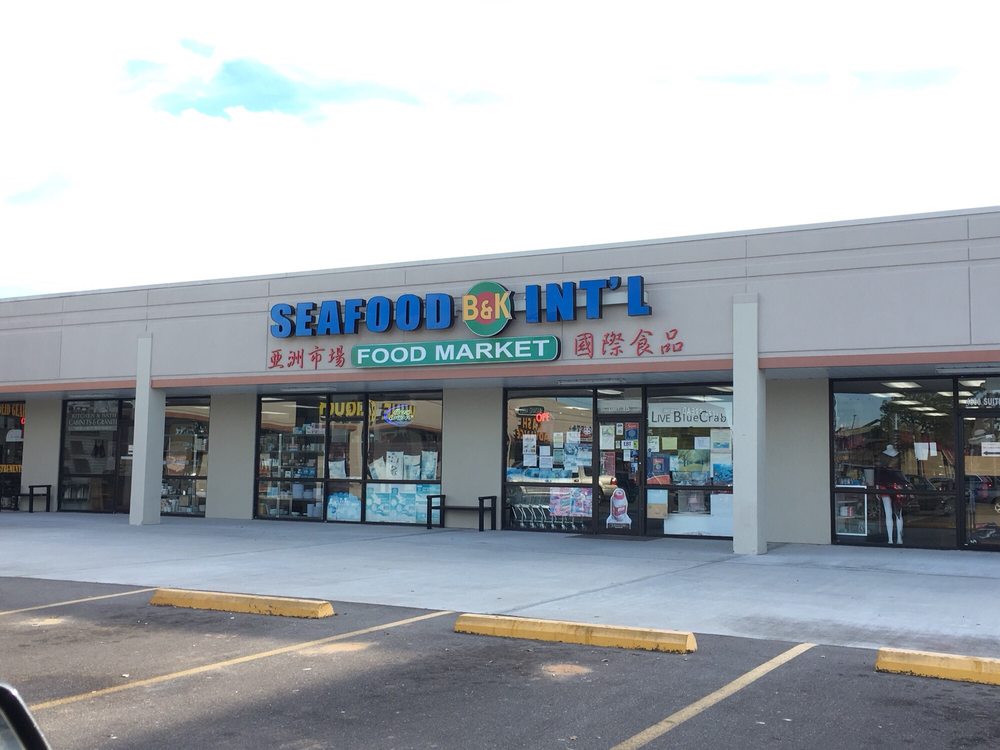 B&K Seafood and Asian Food Market Seafood Markets 4600 Hardy St