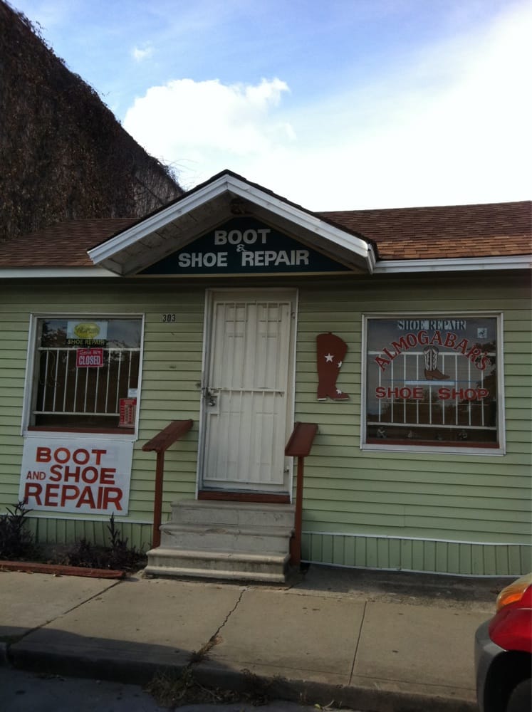 Almogabar’s Shoe Shop & Western Goods - Shoe Repair - 303 W 19th St, The Heights, Houston, TX - Yelp