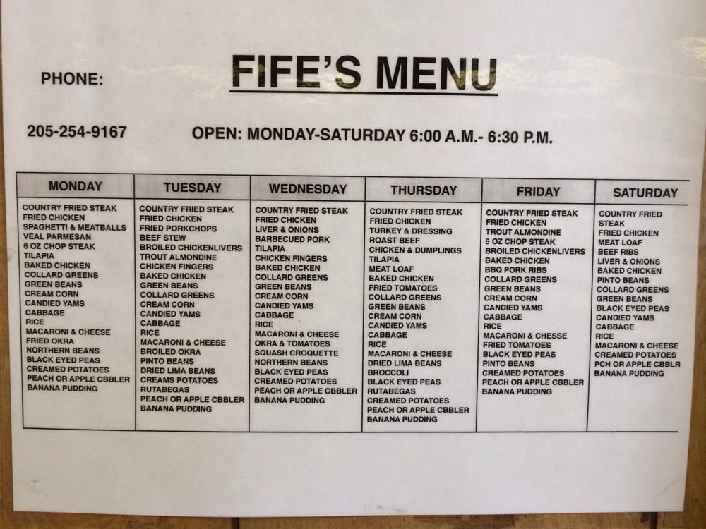 Fife S Restaurant Birmingham Fife S Restaurant Birmingham