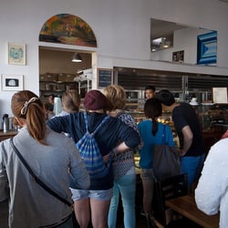 Photo of Tartine Bakery & Cafe - San Francisco, CA, United States. almost to the counter