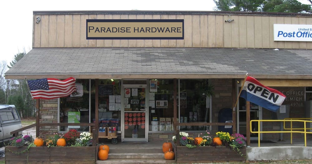 Paradise Hardware Hardware Stores 8196 N M123, Paradise, MI