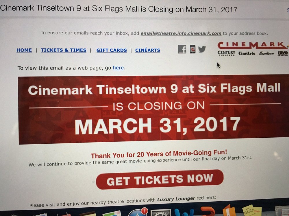 Cinemark Tinseltown CLOSED 47 Reviews Cinema 2815 E Division St