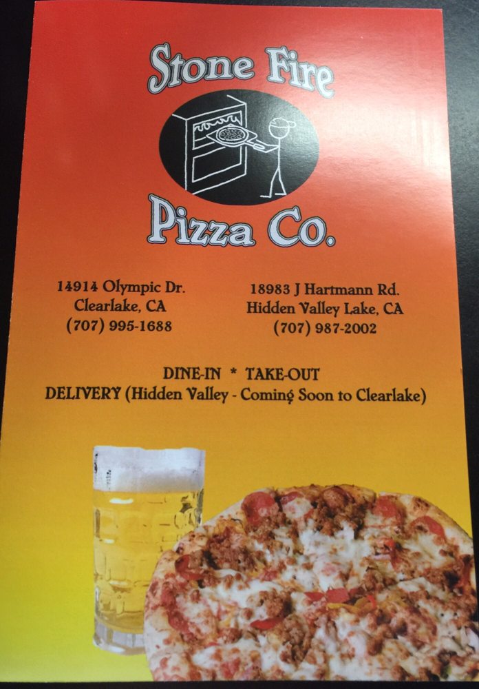 Online Menu Of Stone Fire Pizza Restaurant Clearlake California Menu Of Stone Fire Pizza Restaurant