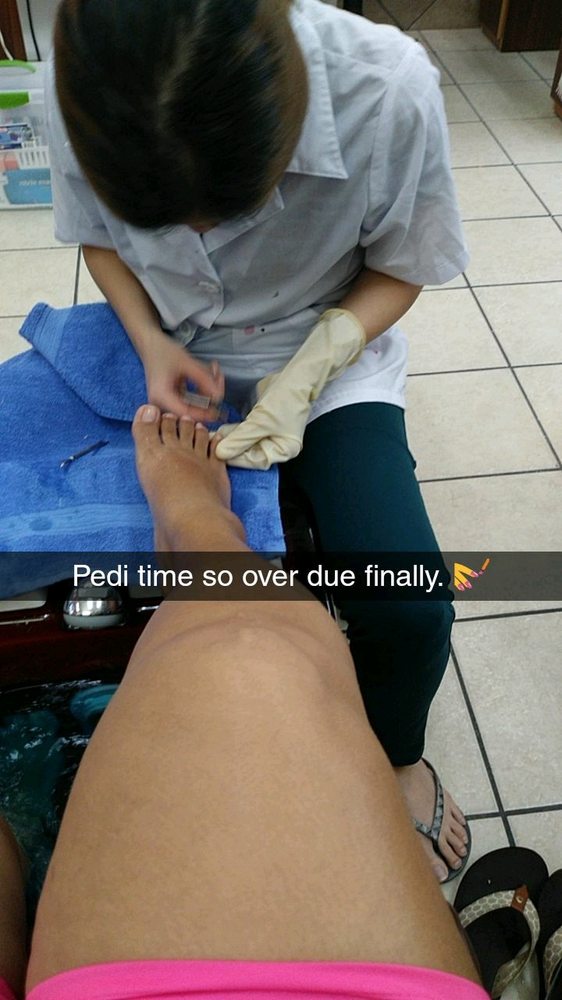 Finally Made It In Time For My Pedi Yelp Photo Of 1 Top Model Nails Dallas Tx United States Finally Made