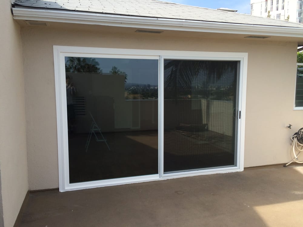 Simonton Madeira Retrofit Sliding Glass Door Yelp Photo Of Finely Finished Windows Doorore Northridge Ca United States