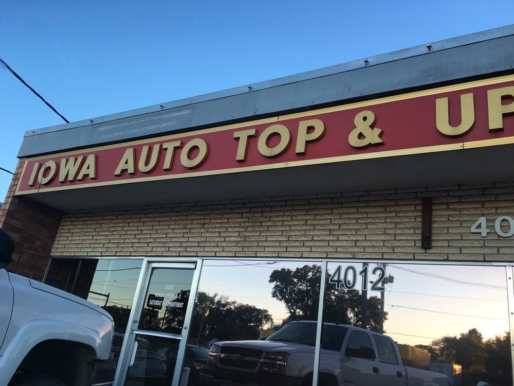 Iowa Auto Top & Upholstery Auto Customization 4012 E 14th St, Des
