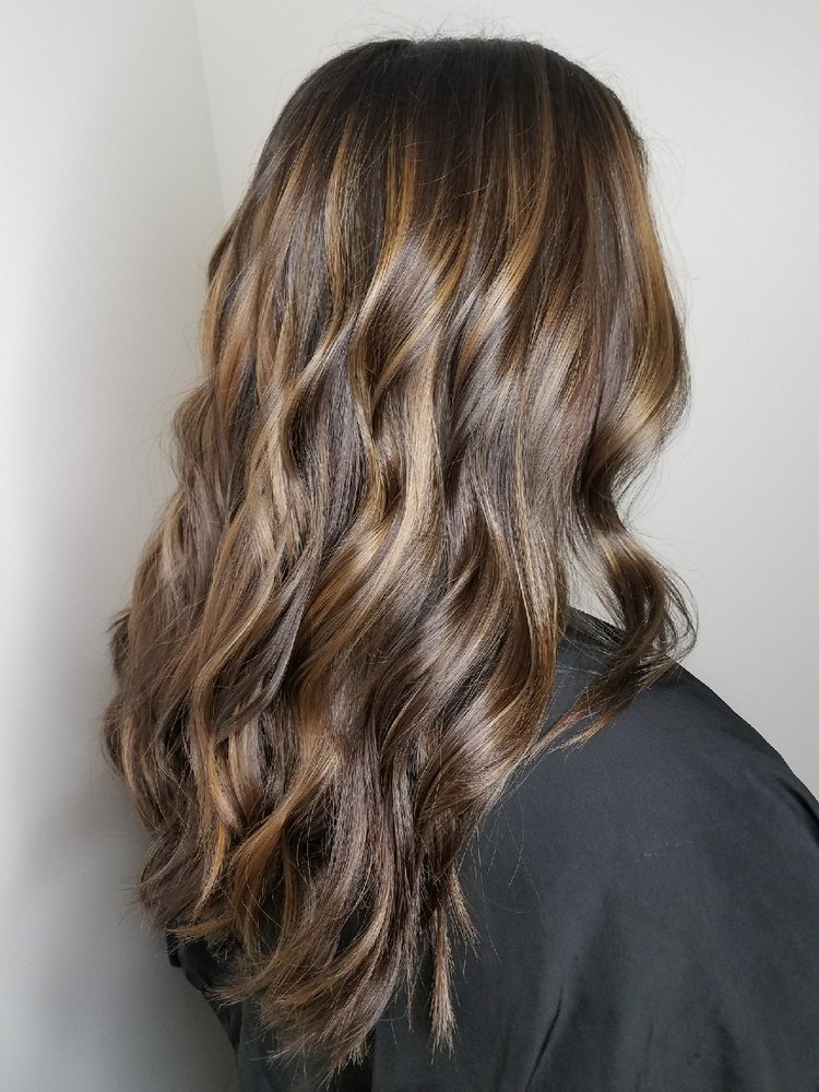 Balayage On Naturally Dark Brown Hair By Chelsea In Eatontown Photo Of Evolution The Salon Shrewsbury Nj United States Balayage On