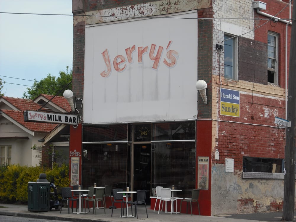 Jerry’s Milk Bar Restaurants 345 Barkly St, Elwood, Elwood Victoria
