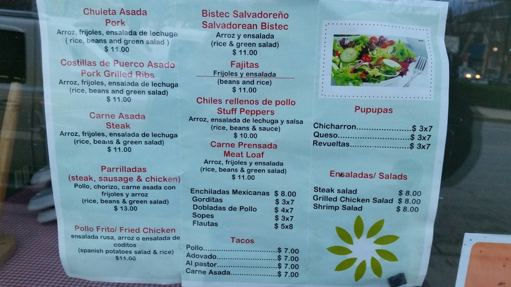 Guatemalan Kitchen Phoenixville Menu Guatemalan Kitchen Phoenixville Menu