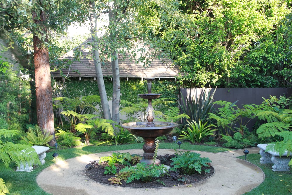 Water Feature Fountain Englishgarden Landscapedesign Los Angeles Photo Of Robinson Environmental Design Los Angeles Ca United States Water Feature