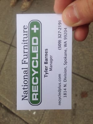 National Furniture Recycled 1814 N Division St Spokane Wa Reviews