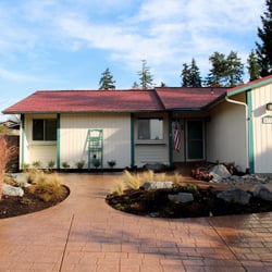 Northwest Construction Landscape 13 Photos Landscaping 9389 Photo Of Northwest Construction Landscape Bremerton Wa United States Stamped Concrete