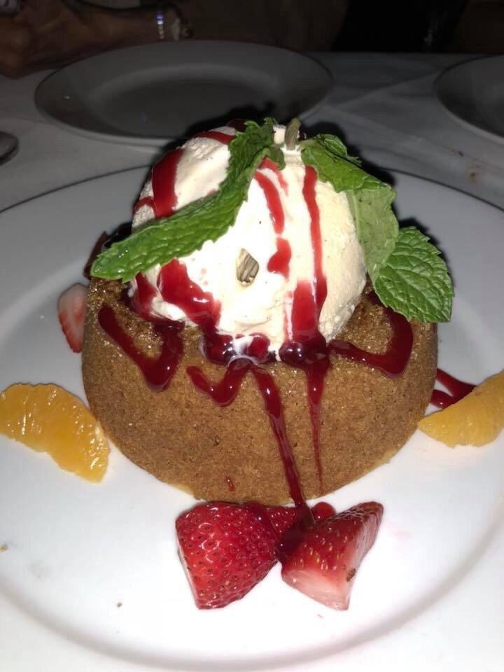 Mastro S Signature Warm Butter Cake Yelp