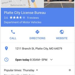 Missouri State Motor Vehicle Registration Departments Of Missouri State Motor Vehicle Registration Departments Of Vehicles 1211 Branch St Platte City Mo Phone Number Yelp
