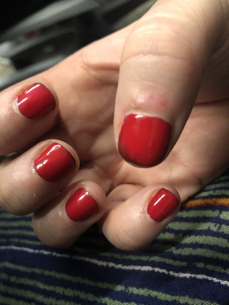 Got A Gel Mani On Thursday And After 4 Days The Polish Is Starting Got A Gel Mani On Thursday And After 4 Days The Polish Is Starting